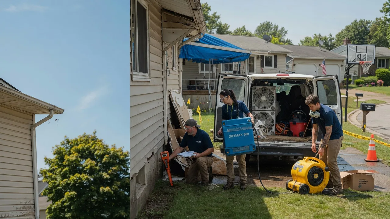 Ceiling Leak Cleanup in Hillsboro, IL near me