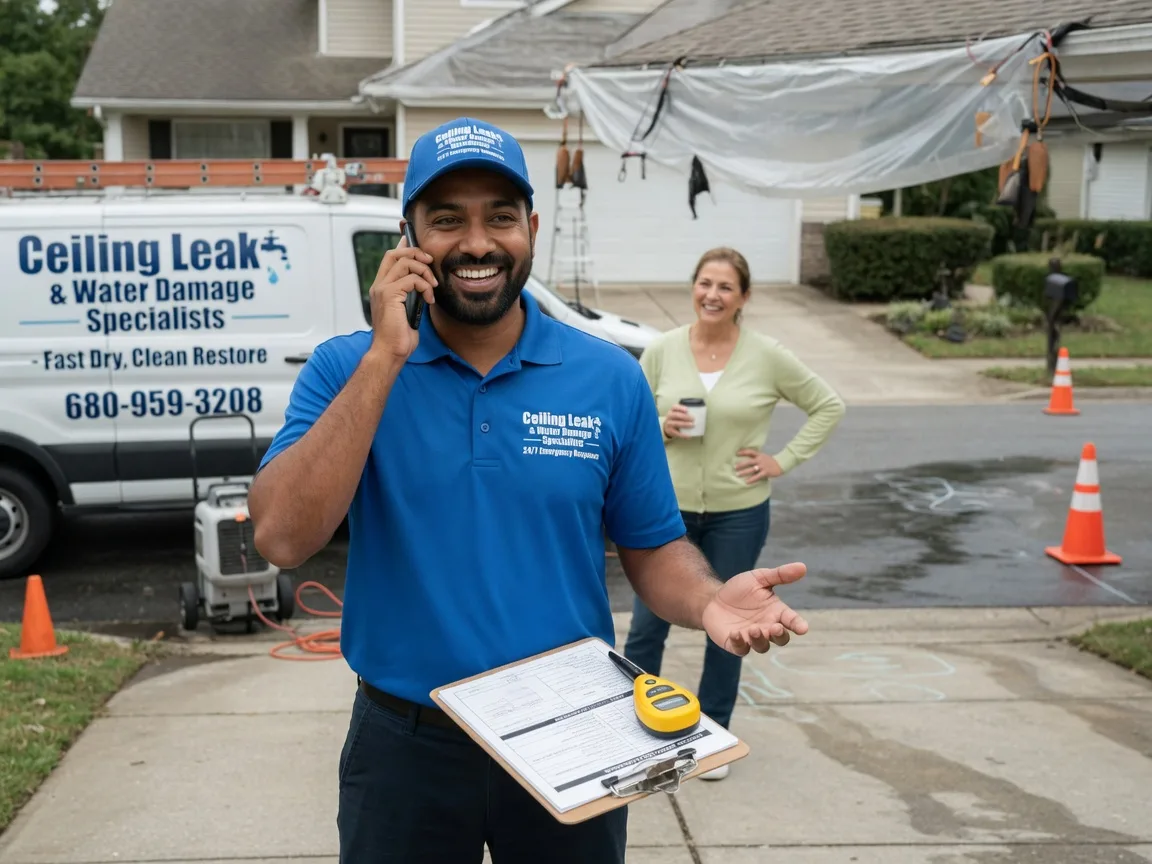 Ceiling Leak Cleanup Hillsboro, IL FAQs
